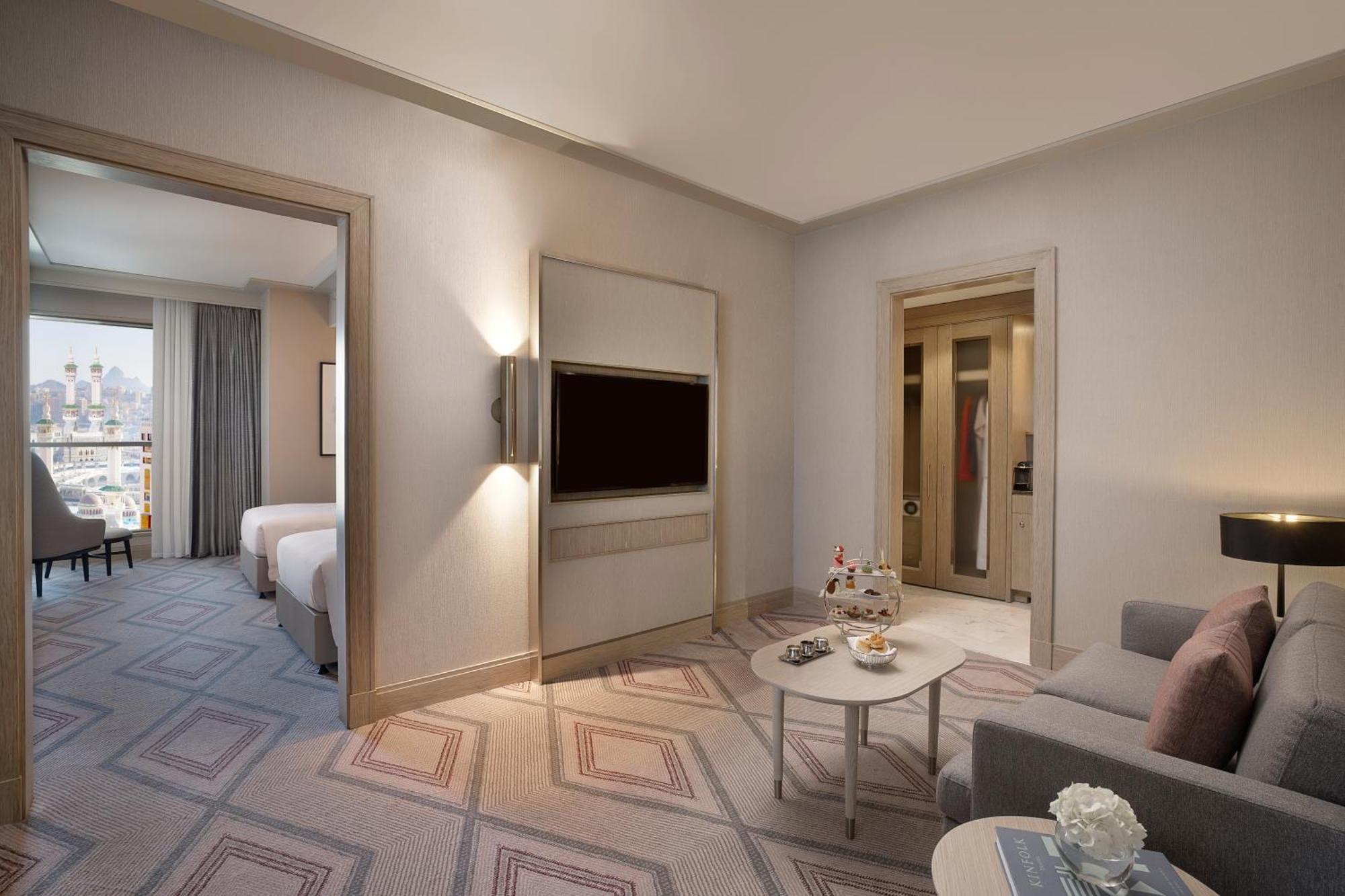 Jumeirah Jabal Omar Makkah Mecca Ngoại thất bức ảnh A suite at the hotel