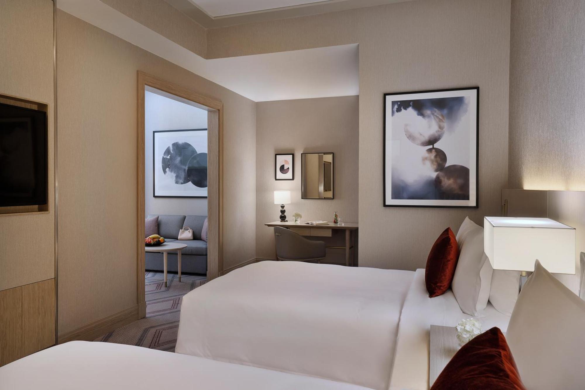 Jumeirah Jabal Omar Makkah Mecca Ngoại thất bức ảnh A guest room at the hotel