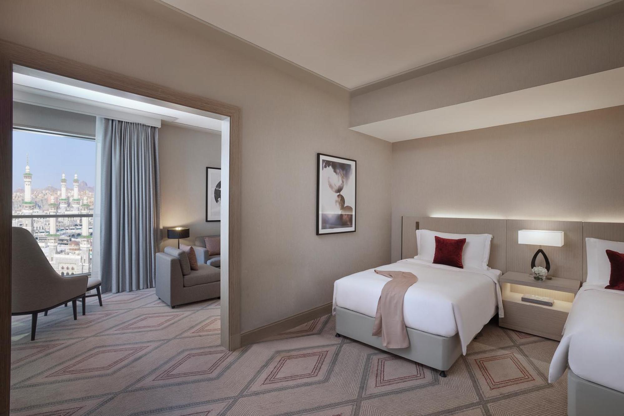 Jumeirah Jabal Omar Makkah Mecca Ngoại thất bức ảnh A suite at the hotel