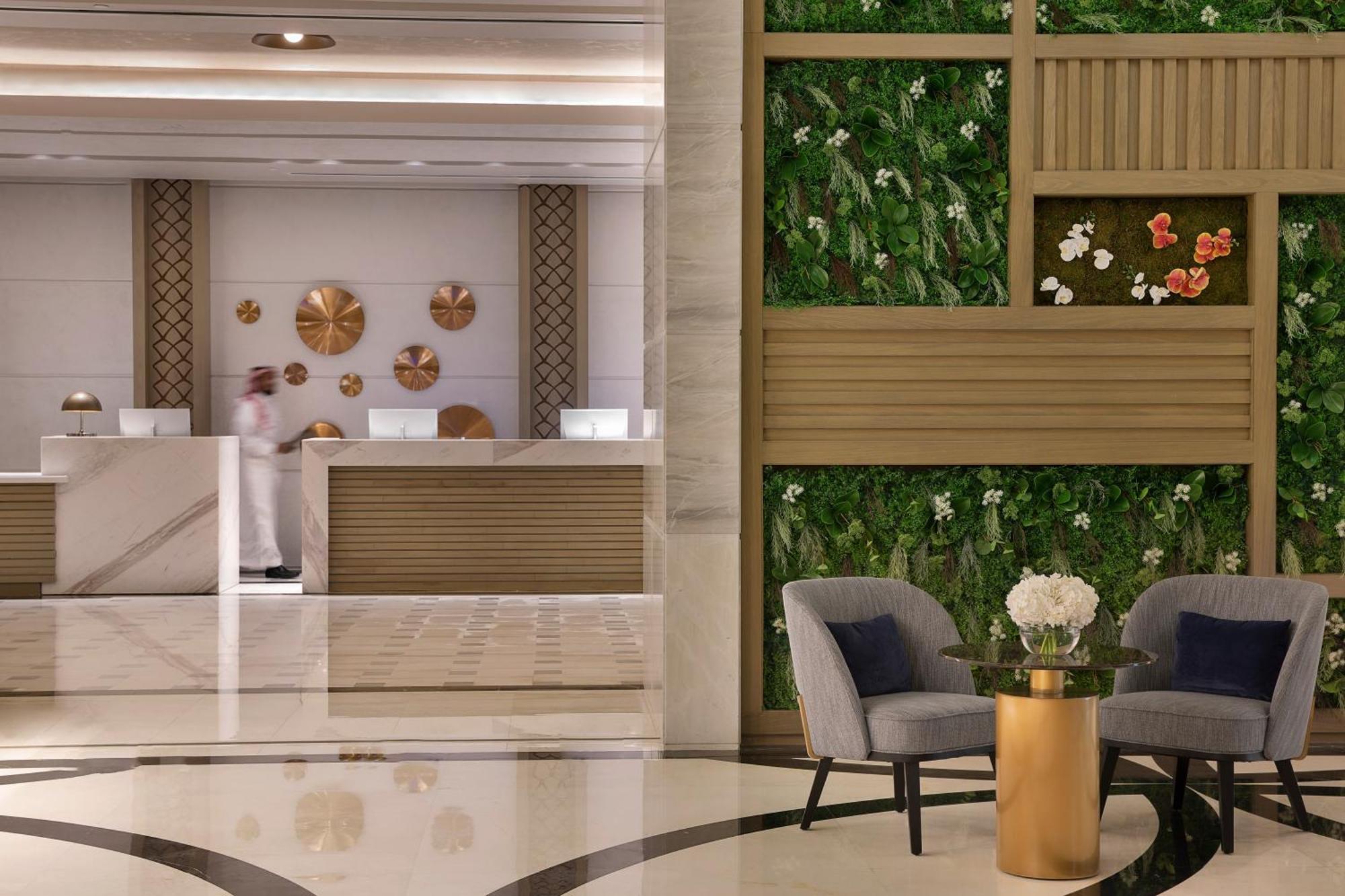 Jumeirah Jabal Omar Makkah Mecca Ngoại thất bức ảnh The lobby of the hotel