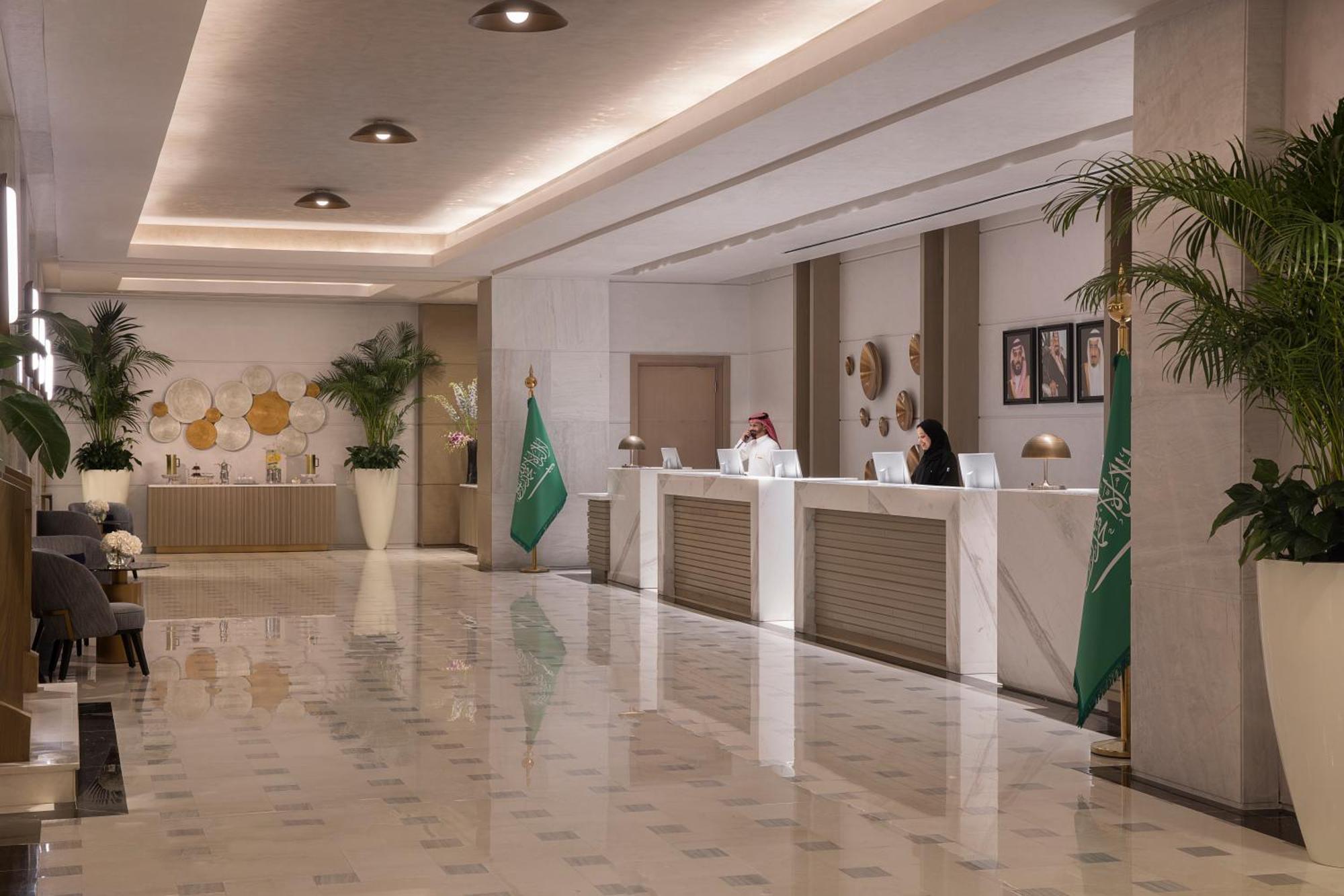 Jumeirah Jabal Omar Makkah Mecca Ngoại thất bức ảnh The lobby of the hotel